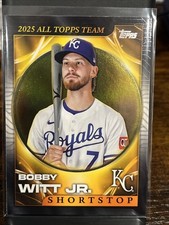 NEW 2026 Topps Series 1 Bobby Witt Jr. 2025 All-Topps Team #ATT-5 Royals
