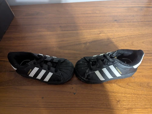 Taglia 6c Adidas Superstar Low Core Nero