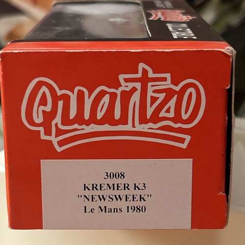Quartzo 1/43 Kremer K3 Porsche 911 Newsweek Le Mans 24hr 1980. 3008 - Imagen 5 de 6