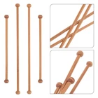 4Pcs Wooden Tapestry Rods Tapestry Hanging Poles Wood Stick Hanger for Wall