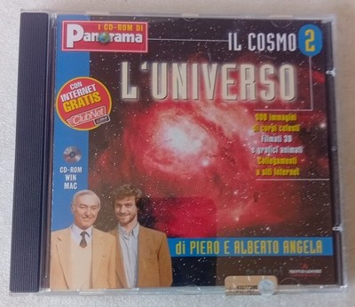 IL COSMO di Piero e Alberto Angela   L'Universo   CD-ROM WIN MAC PANORAMA