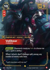 Volibear - Furious (Alternate Art) (041a/298) - Origins Foil (Riftbound TCG) Nea — live eBay listing