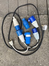 Caravan &Motorhome Mains 240v Leads/Connector Socket