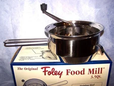 The Original Foley Food Mill 3.5 Qt.  NEW!