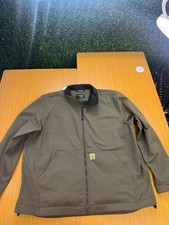 Carhartt Rain Defender Softshell Jacket 0J6438-M Olive Men s Size: 3XL