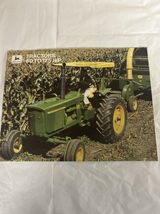 Vintage John Deere Tractor Brochure Nice 