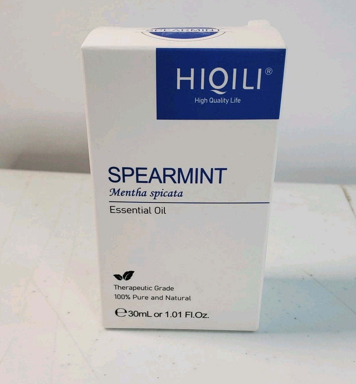 HIQILI Spearmint Essential Oil 1.01oz Pure Natural Therapeutic Grade 02/29