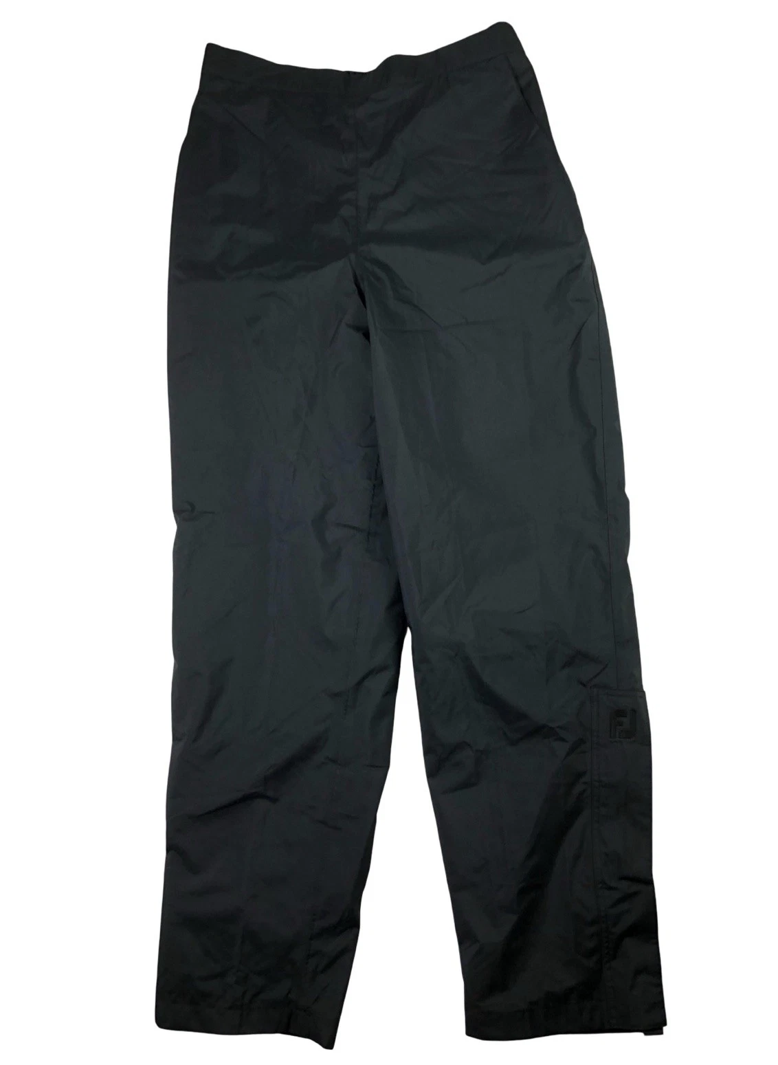 Footjoy Dryjoys Womens Large Black Windbreaker Golf Rain Pants