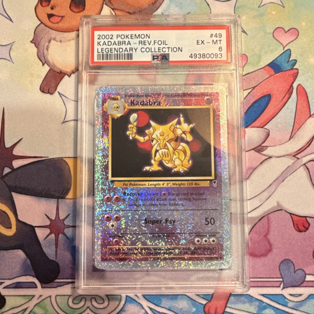 kadabra pokemon card Pokemon Scarlet Violet 151 Single Card Uncommon Kadabra 64 Cosmo Holo