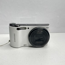 Used Samsung WB150F White Digital Camera 14MP 18x Zoom With Battery Memory Card