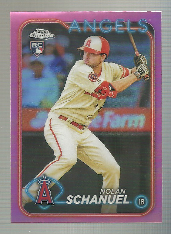 2024 Topps Chrome - Mike Trout #200 Pink Refractor