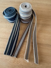 59in 4bu Japan Sanadahimo Cotton Cords Flat Obi Ribbon 5Set White Blue