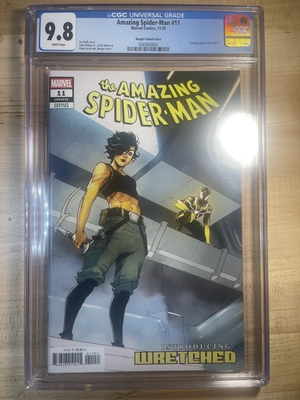 #ad AMAZING SPIDER MAN 11 BENGAL VARIANT CGC 9.8 $49.99