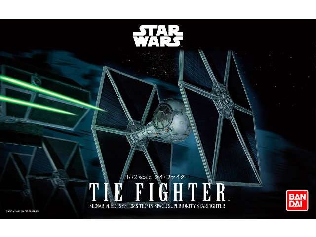 Bandai BAN01201 1/72 - Star Wars: TIE Fighter