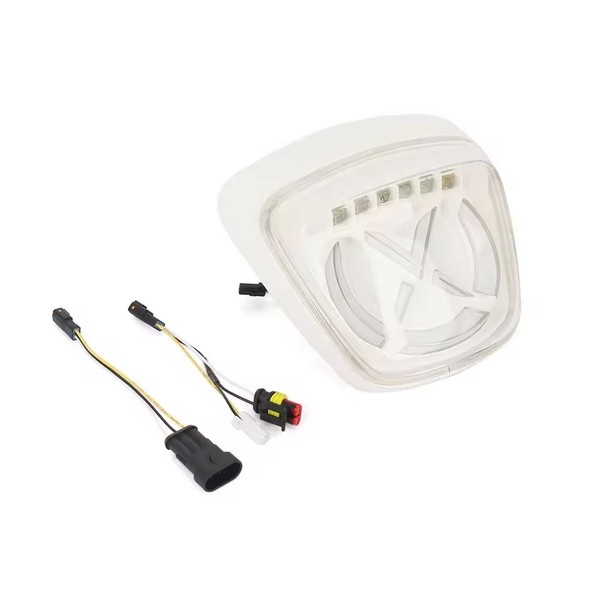 Eurowagens Motorrad RüCklicht Bremslicht Heckleuchte Lampe Weiß 7701117373N-image