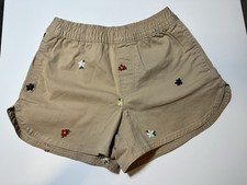 Gap Kids children's shorts for girls 6-7 years old, with embroidery of flowers