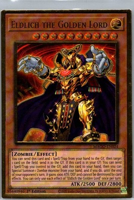 Eldlich the Golden Lord Premium Gold Rare Maximum Gold MAGO-EN024 LP-NM