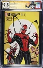 Ultimate Endgame #1 SPIDER-MAN VARIANT CGC SS 9.8 signed Terry & Rachel Dodson