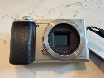 Sony Alpha a6000  24.3 MP Digital Camera with E PZ OSS 16-50mm Lens - Silver