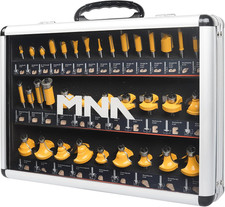 Router Bits 35 Pcs Set, 35 Pieces 1/4 Inch Shank Router Bit Kit. American Router