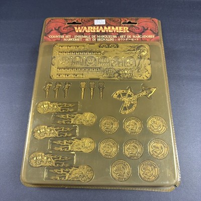 Warhammer Fantasy - Counter Set 65-09 Limited Empire Gold Coins Markers NIB OOP