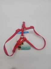 Coastal Lil Pals One Sjze Comfort Wrap Harness Small Dogs 8-14 Inches Red