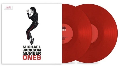 MICHAEL JACKSON - Number Ones  2xLP Red Vinyl Limited Edition New