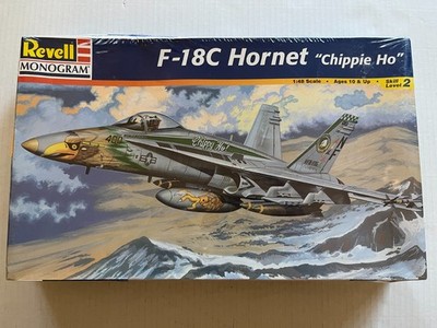 1998 Revell Monogram F-18C Hornet Chippy Ho Plastic Model Kit (New) 1/48 Scale