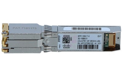 Cisco - SFP-10G-T-X= - SFP+ transceiver module - 10 GigE - 100Base-TX - 1000Base