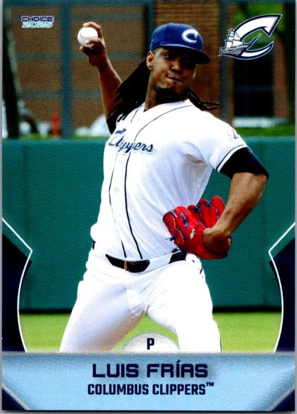 Luis Frias 2025 Choice Columbus Clippers #15 Columbus Clippers