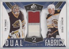 2009-10 SP Game Used Edition 1/100 Tim Thomas Michael Ryder #AF2-RT o4e