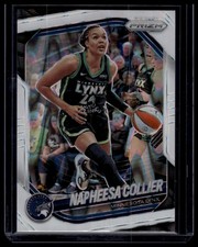 2025 Panini Prizm WNBA #8 Napheesa Collier White Seismic Prizms
