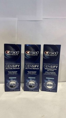 3 x Crest Pro-Health Densify Active Repair Toothpaste, 3 oz | Expired 12/2025