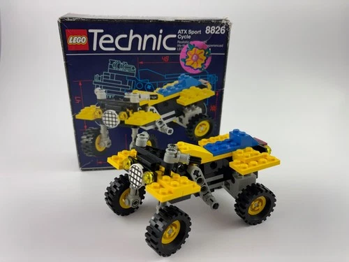 LEGO Technic 8826 ATX Sport Cycle 100% Complete w/ Box & Instructions (1993)