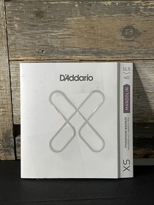 D'Addario XS Coated Phosphor Bronze Mandolin Strings; 11.5-40