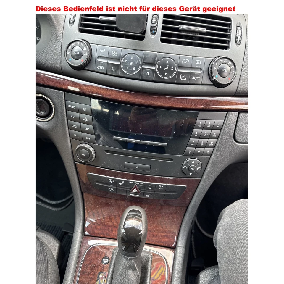 Für Mercedes Benz CLS E-Class W211 DAB+ Android Autoradio GPS Navi CarPlay 6+128 - Bild 2 von 4