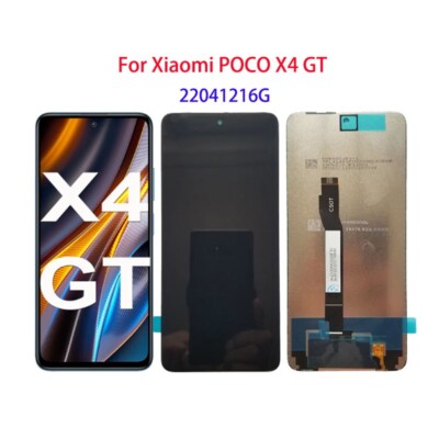 6.6'' For Xiaomi POCO X4 GT X4GT 22041216G LCD Display Touch Screen Digitizer
