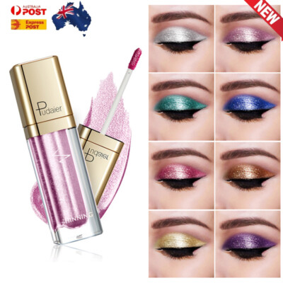 Liquid Perlglanz Lidschatten Diamant Schimmer Make-Up Cosmetics18 Farbe