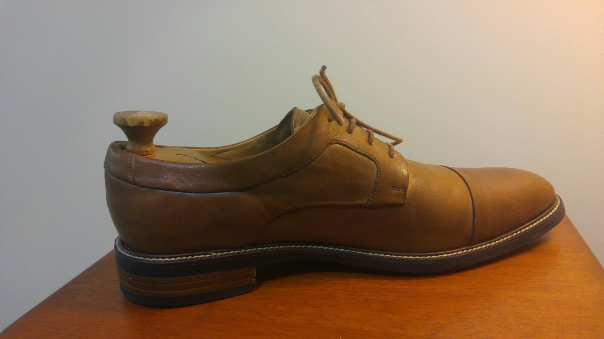 Cole Haan Mens Warren Cap Toe C20153 British Tan Leather  display picture 1