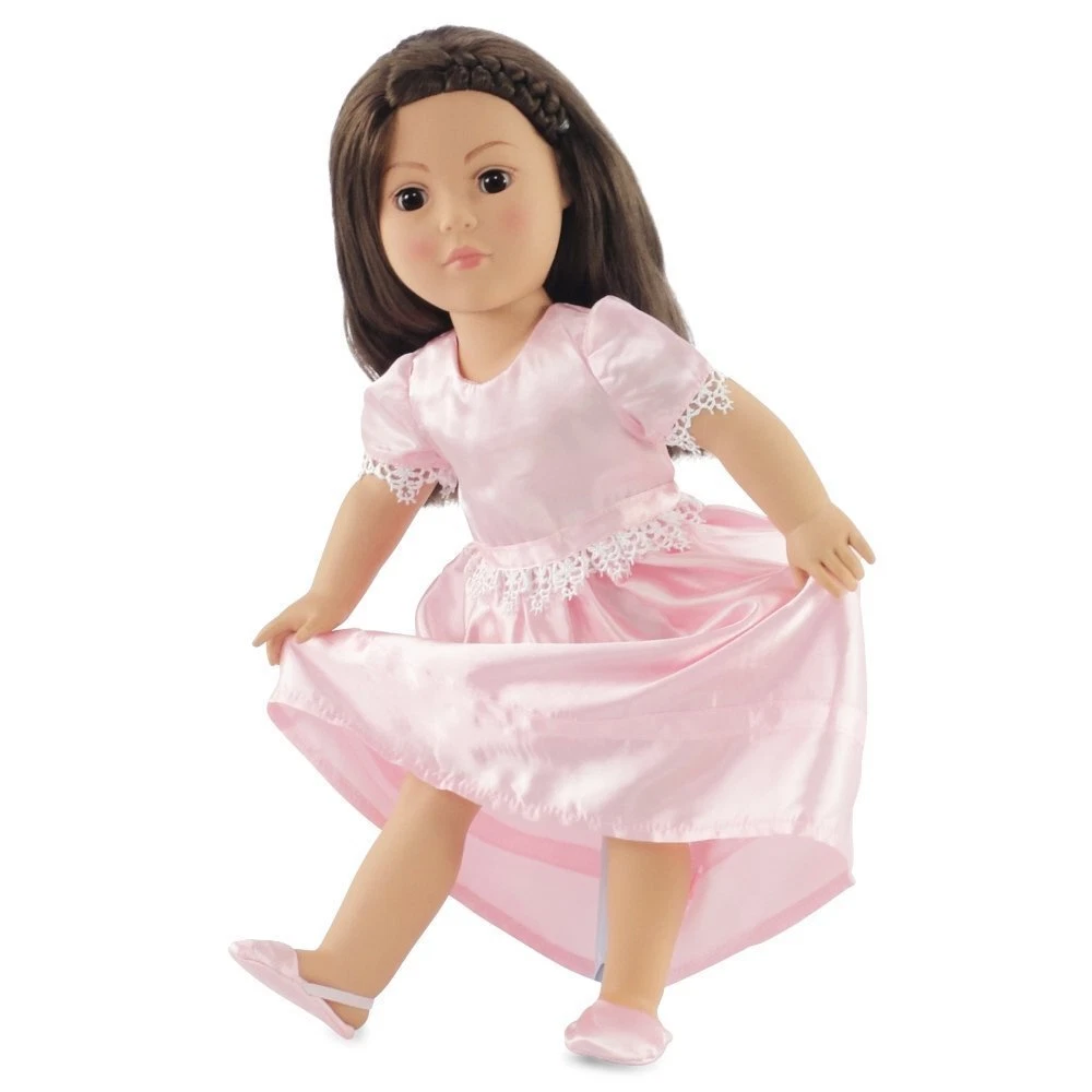 Emily Rose 18 Inch Doll Clothes Pretty Nightgown Fits American