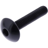Linsenschraube Jmp Bolt M6X1,00Mm 30Mm Aluminium Schwarz