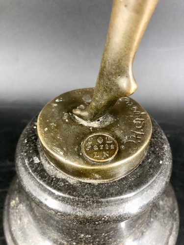 Bronzeskulptur Art Deco Tänzerin Chiparus Skulptur Bronze Tanzende Babylon - Bild 10 von 11