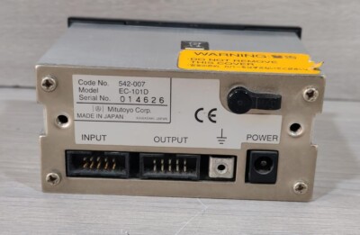 ミツトヨ Mitutoyo EC-101D 542-007 カウンタ Amazon | ミツトヨ(mitutoyo) ECカウンタ(パネルマウント・単