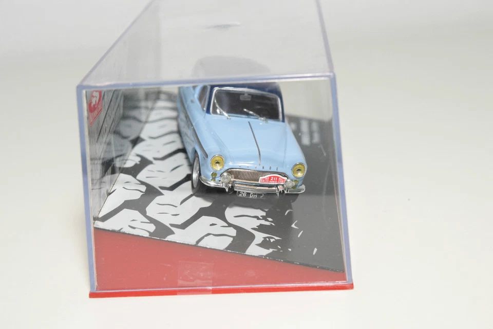 . ALTAYA SIMCA ARONDE 1959 RALLYE MONTE CARLO THOMAS DELLEERE MINT BOXED - Immagine 2 di 4