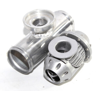 SSQV SQV BOV Blow Off Valve with Tube 2.25''OD 2''ID Flange Adapter Piping