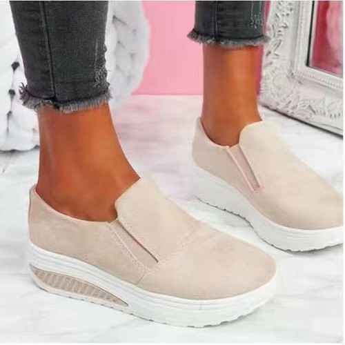 platform slip on loafers