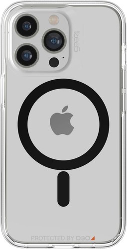ZAGG Gear4 Piccadilly Snap MagSafe Case for iPhone 13 6.1" ONLY - Clear/Black - Picture 3 of 3