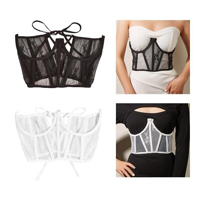 Spitzen-Korsettgürtel, Push-up-Raffhalter für Damen, Bustier,