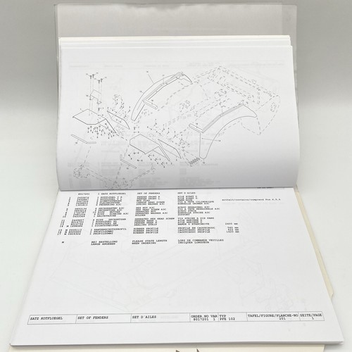 ++ Atlas / Radlader / Hoflader PFE 102 / 35 / Ersatzteilliste / Parts List ++ - Picture 6 of 6
