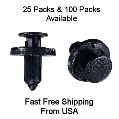 Bumper Rocker Panel Push Clip Retainer Fits Nissan 11296-AG000 Auveco 20953